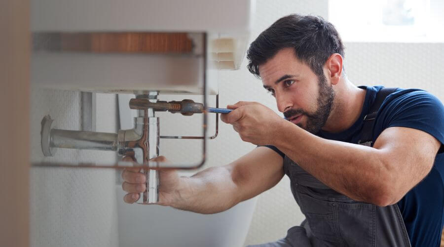 Hot water issue at sink in Sheridan, IN